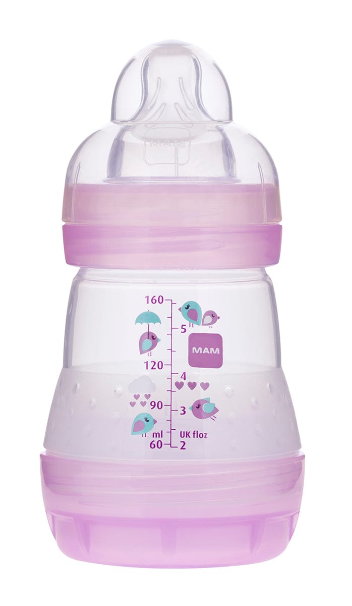 MAM Baby Anti-Colic Bottle, 5oz - Girl - 5031-006-3-1