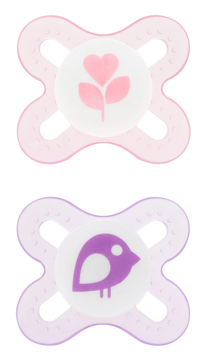 MAM Baby Start Newborn Pacifier, 2pk - Girl - 0424-012-0-1