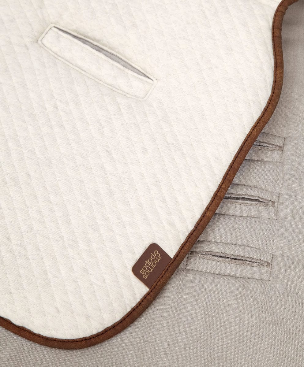 Mamas & Papas Jersey Reversible Stroller Liner - Oatmeal - 2243X1200