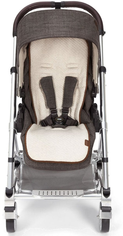 Mamas & Papas Jersey Reversible Stroller Liner - Oatmeal - 2243X1200