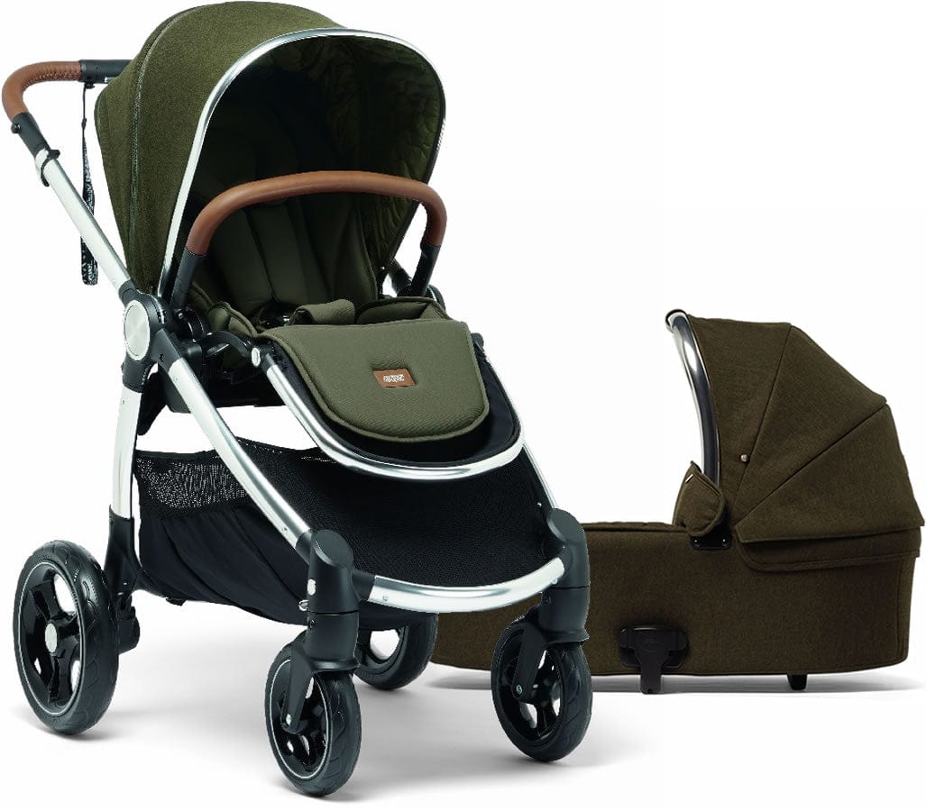 Mamas & Papas Ocarro Explorer Stroller & Bassinet - Khaki - 5775DK0X1-5777DK0X1