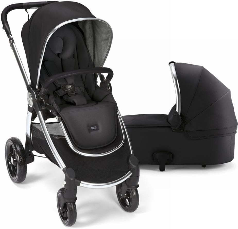Mamas & Papas Ocarro Stroller & Bassinet - Black - 577525300-577725300