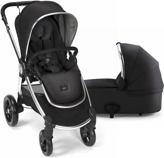 Mamas & Papas Ocarro Stroller & Bassinet - Black - 577525300-577725300