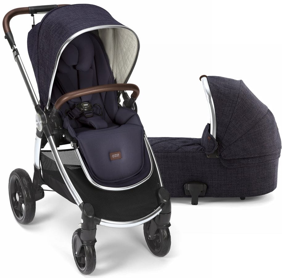 Mamas & Papas Ocarro Stroller & Bassinet - Dark Navy - 5775V7000-5777V7000