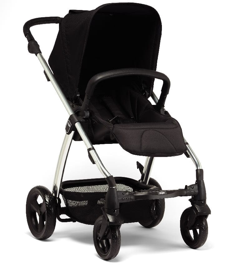 Mamas & Papas Sola 2 Chrome Stroller - Black Jacquard - 5492253X1
