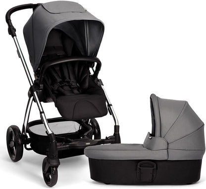 Mamas & Papas Sola 2 Chrome Stroller & Carrycot - Grey