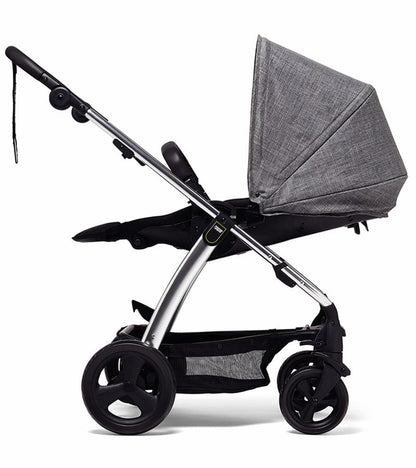 Mamas & Papas Sola 2 Chrome Stroller & Carrycot - Grey Marl