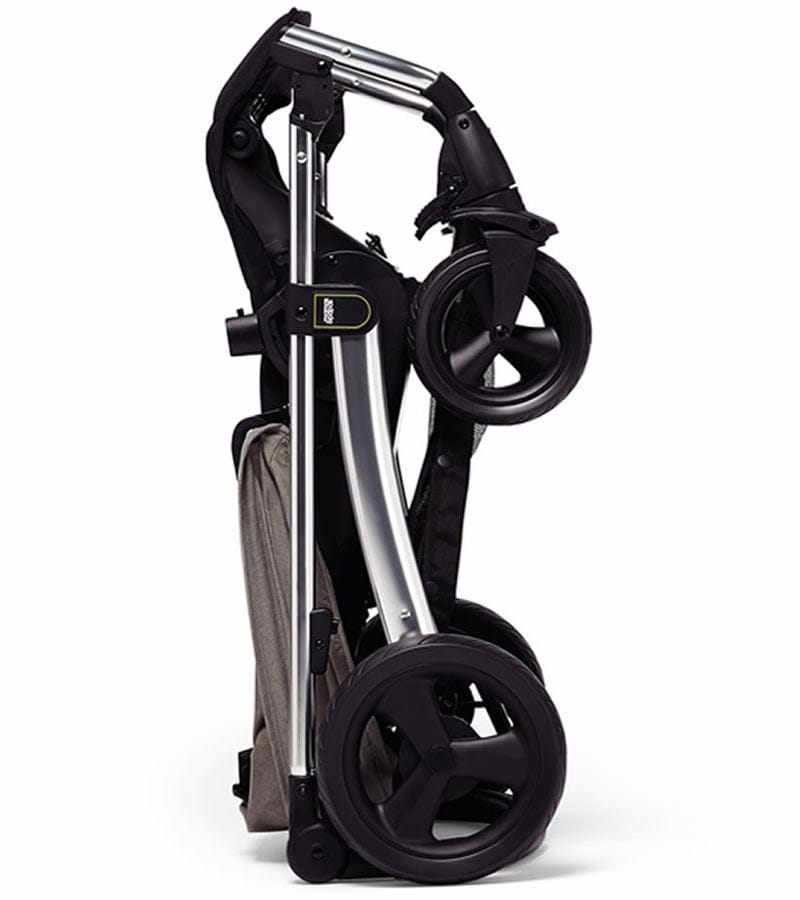 Mamas & Papas Sola 2 Chrome Stroller & Carrycot - Grey Marl