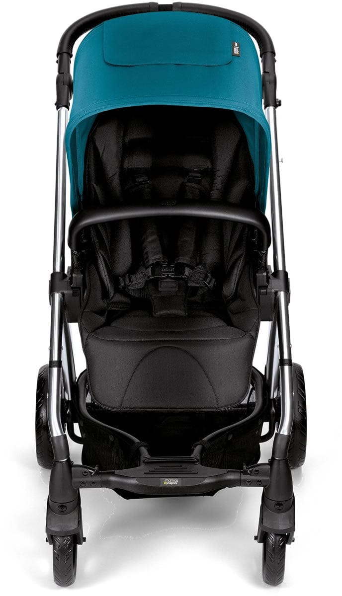 Mamas & Papas Sola 2 Chrome Stroller - Petrol Blue