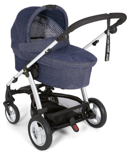 Mamas & Papas Sola 2 MTX Stroller & Carrycot - Denim - 3235M66W1-CC