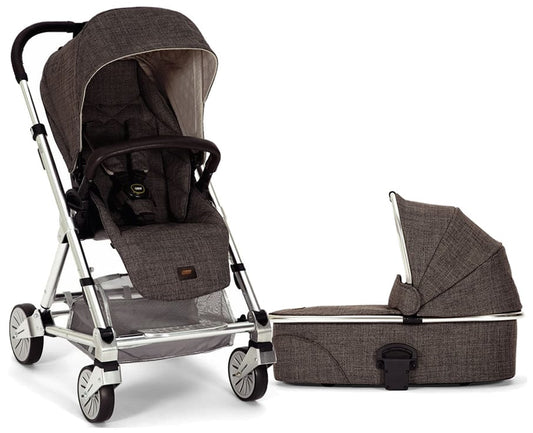 Mamas & Papas Urbo 2 Stroller & Carrycot - Chestnut Tweed - 1037T14W1-CC