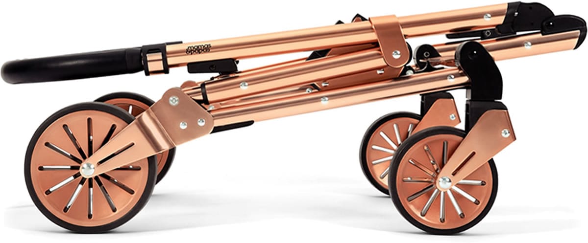 Mamas & Papas Urbo 2 Stroller, Signature Edition - Black / Rose Gold - 1037U76W1