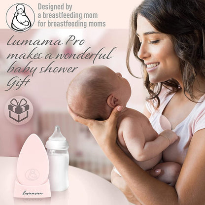 MammaEase Lumama Pro Warming Lactation Massager - Blush Pink - 1.95894E+11