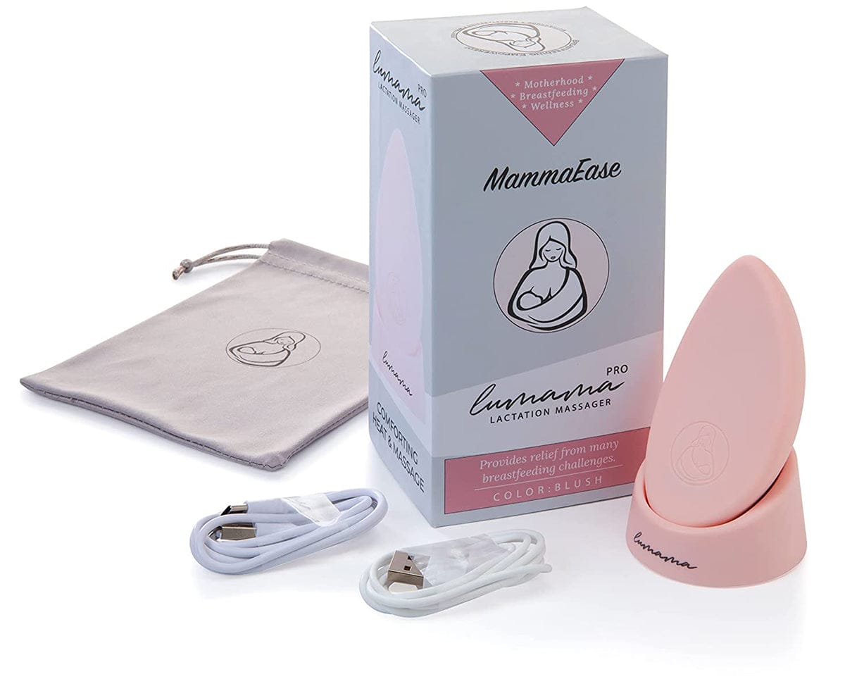 MammaEase Lumama Pro Warming Lactation Massager - Blush Pink - 1.95894E+11