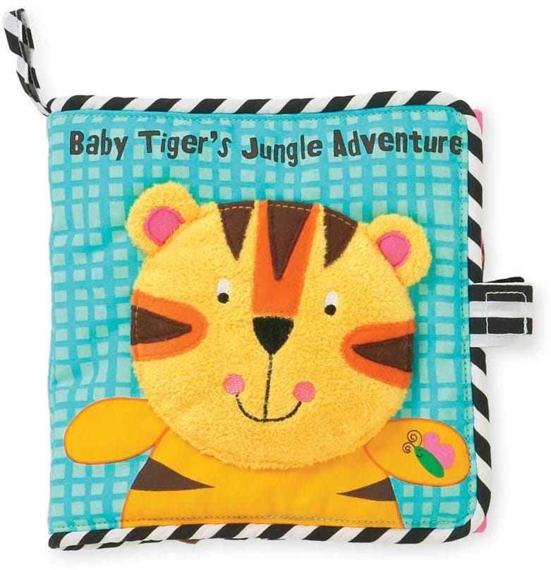 Manhattan Toy Baby Tiger's Jungle Adventure Soft Activity Book - 206990