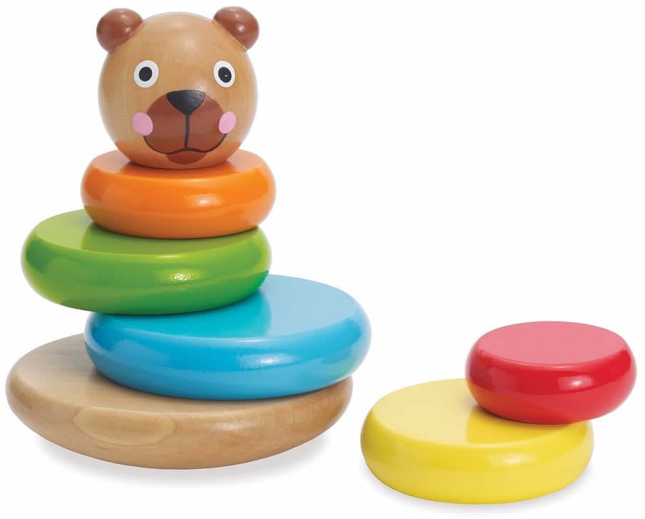 Manhattan Toy Brilliant Bear Magnetic Stack-up - 211540