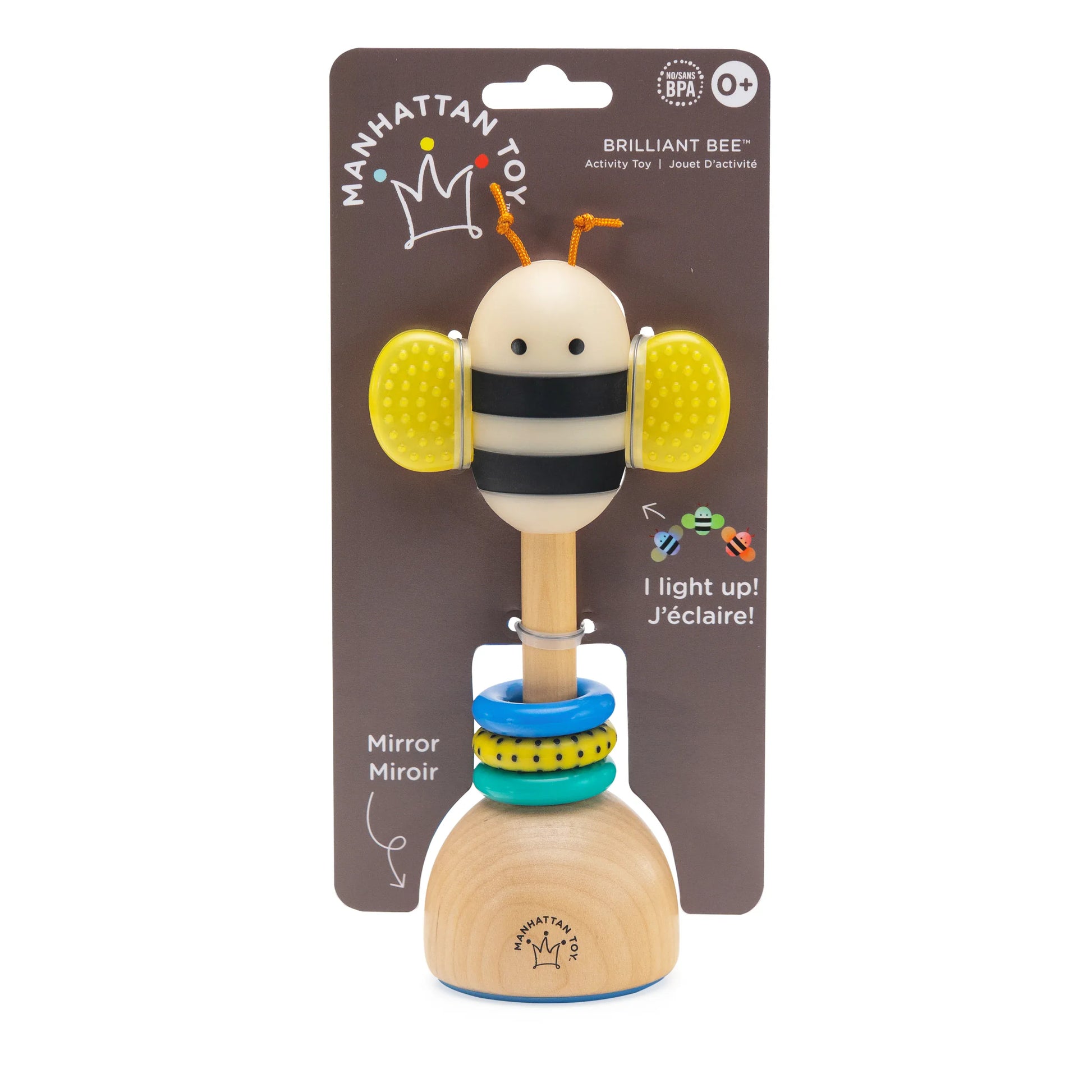 Manhattan Toy Brilliant Bee Rattle™ - 166700R2