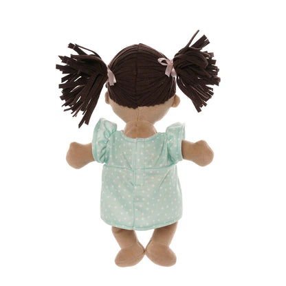 Manhattan Toy Love, Stella Doll Beige with Brown Pigtails - 168160