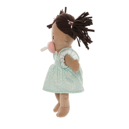 Manhattan Toy Love, Stella Doll Beige with Brown Pigtails - 168160