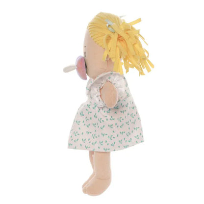 Manhattan Toy Love, Stella Doll Peach with Blonde Pigtails - 168170R1