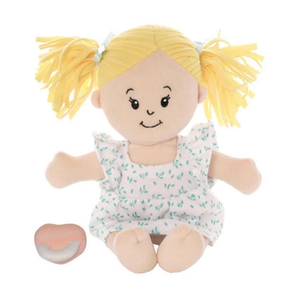 Manhattan Toy Love, Stella Doll Peach with Blonde Pigtails - 168170R1