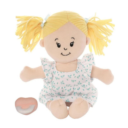 Manhattan Toy Love, Stella Doll Peach with Blonde Pigtails - 168170R1