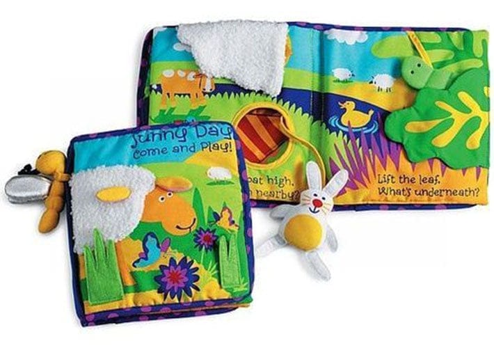 Manhattan Toy Sunny Day Activity Soft Activity Book - 201350