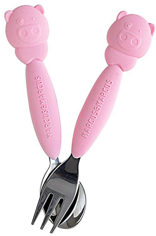 Marcus & Marcus Fork & Spoon Set - Pokey the Pig - 11061-MM