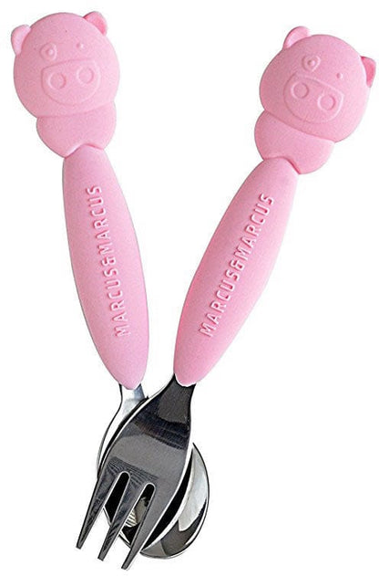 Marcus & Marcus Fork & Spoon Set - Pokey the Pig - 11061-MM