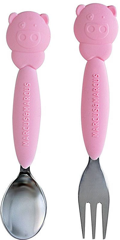 Marcus & Marcus Fork & Spoon Set - Pokey the Pig - 11061-MM