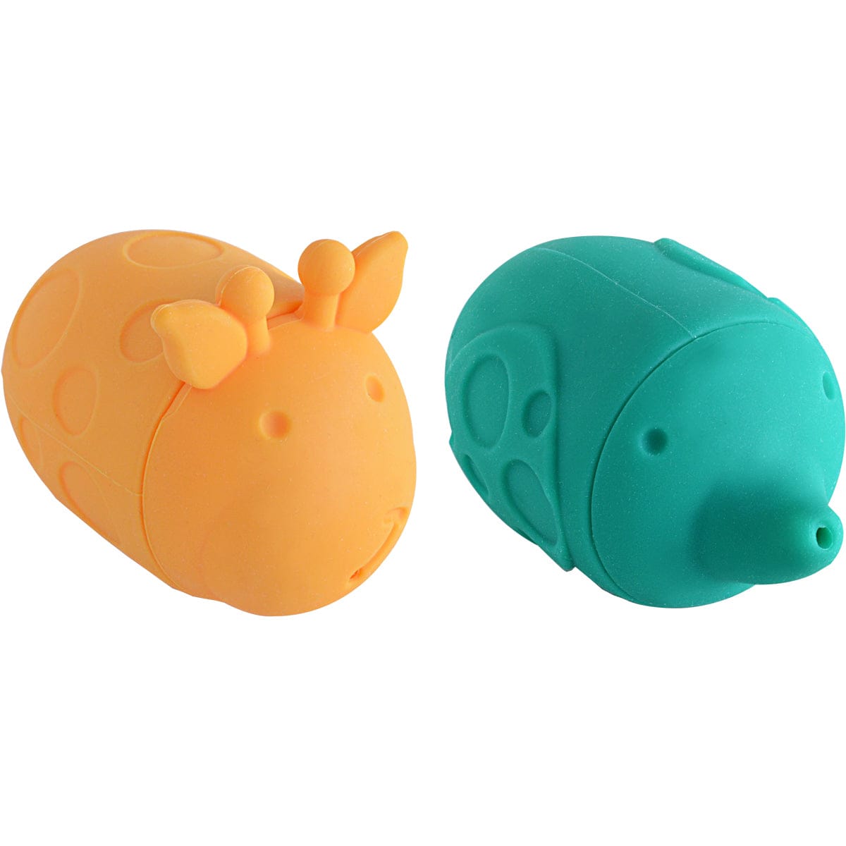 Marcus & Marcus Silicone Bath Toys 2 Pack, Giraffe & Elephant - 11450-MM