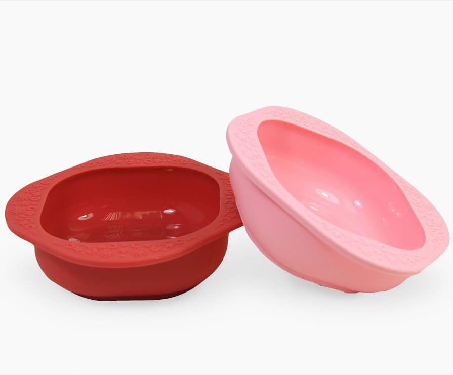 Marcus & Marcus Silicone Bowls, 2-Pack - Pokey the Pig & Marcus the Lion - 11086-MM