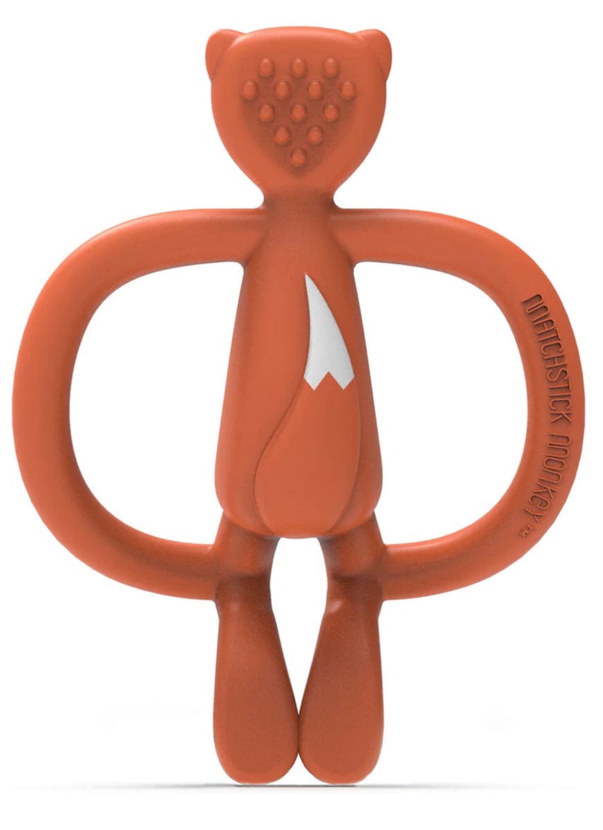 Matchstick Monkey Animal Teether - Fudge Fox - 19-13006