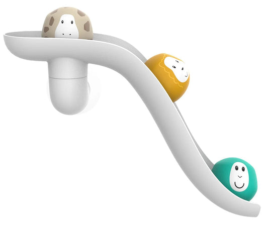 Matchstick Monkey Bathtime Slide Set - White - 19-22001