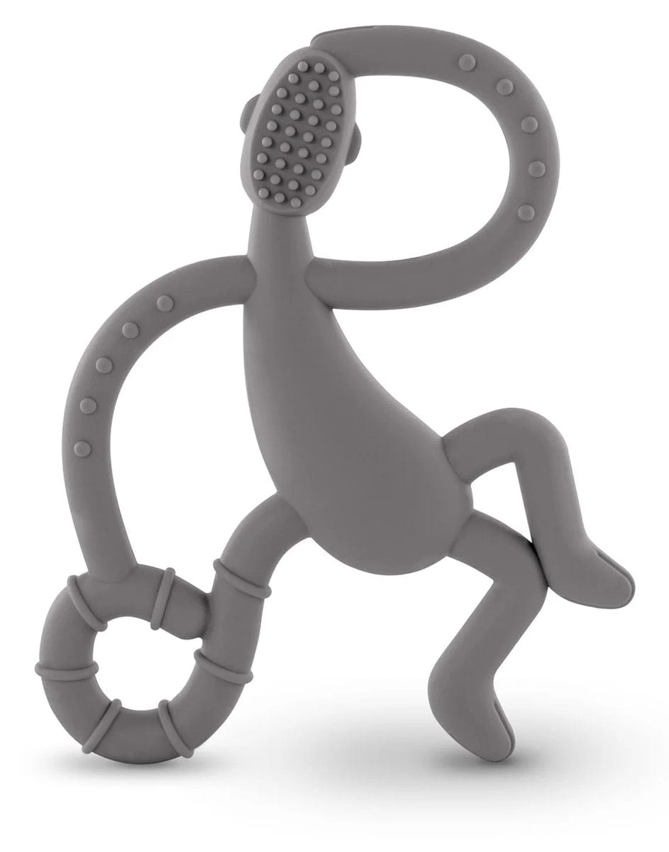 Matchstick Monkey Dancing Monkey Teether - Gray - 19-00001
