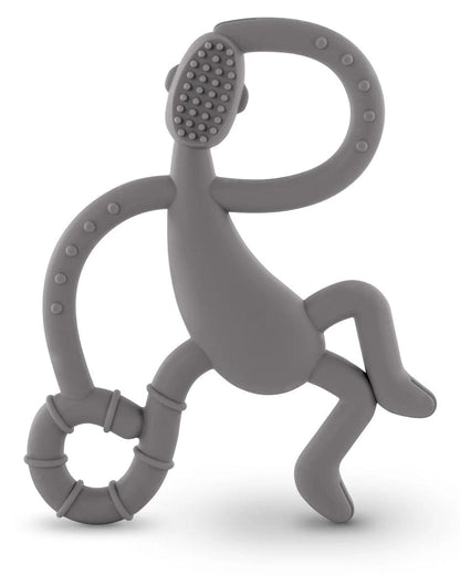 Matchstick Monkey Dancing Monkey Teether - Gray - 19-00001