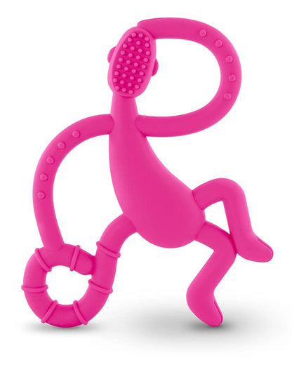 Matchstick Monkey Dancing Monkey Teether - Pink - 19-00003