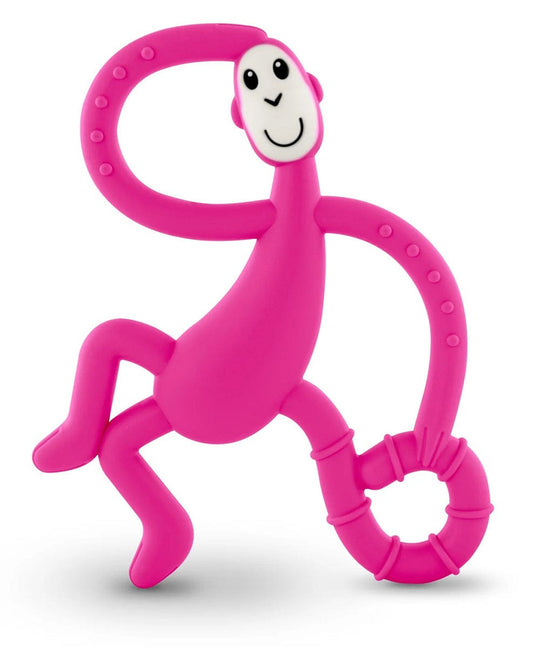 Matchstick Monkey Dancing Monkey Teether - Pink - 19-00003