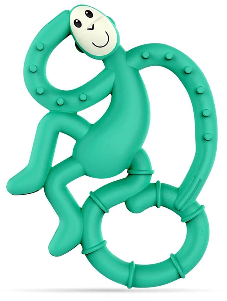 Matchstick Monkey Mini Monkey Teether - Green - 19-11006
