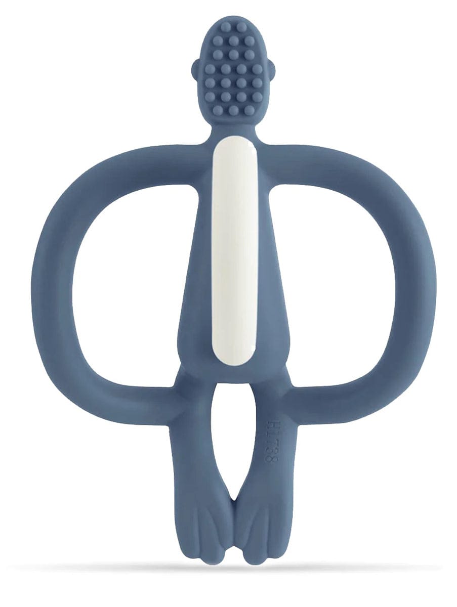 Matchstick Monkey Original Monkey Teething Toy - Airforce Blue - 19-10010