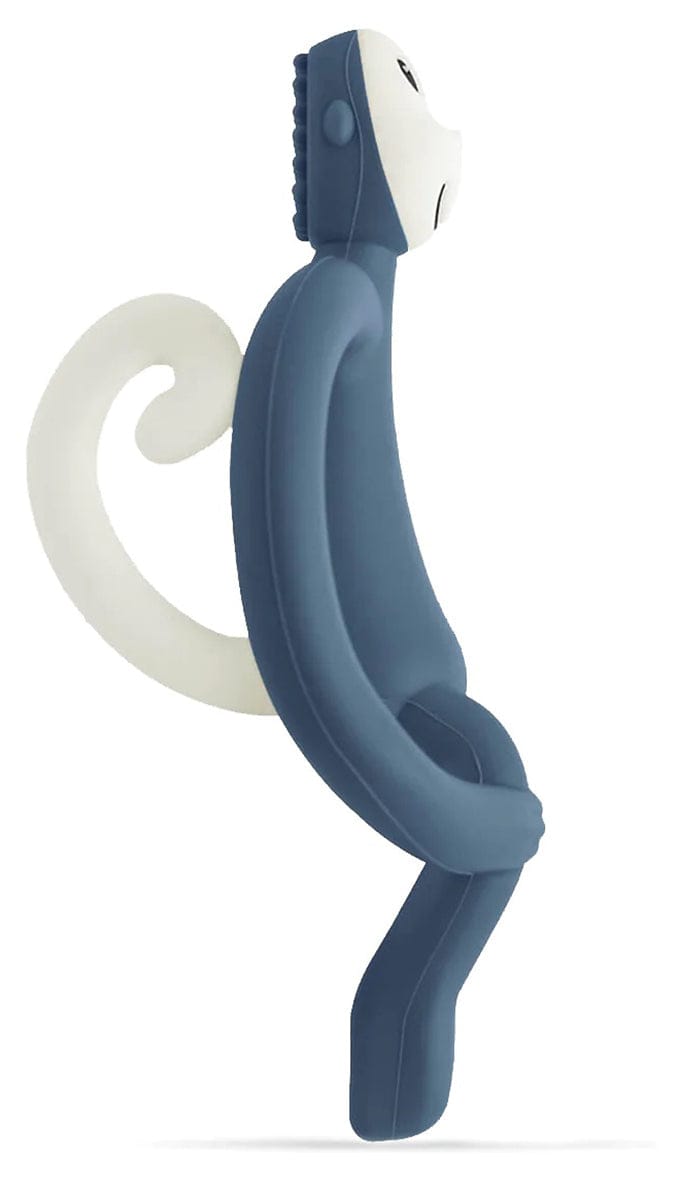Matchstick Monkey Original Monkey Teething Toy - Airforce Blue - 19-10010
