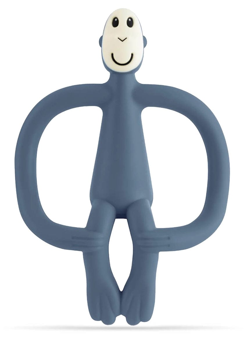 Matchstick Monkey Original Monkey Teething Toy - Airforce Blue - 19-10010
