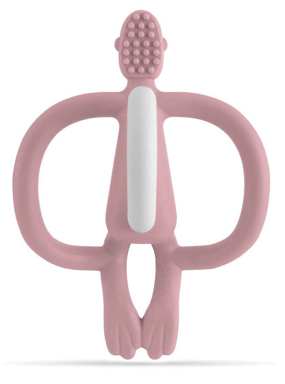 Matchstick Monkey Original Monkey Teething Toy - Dusty Pink - 19-10009