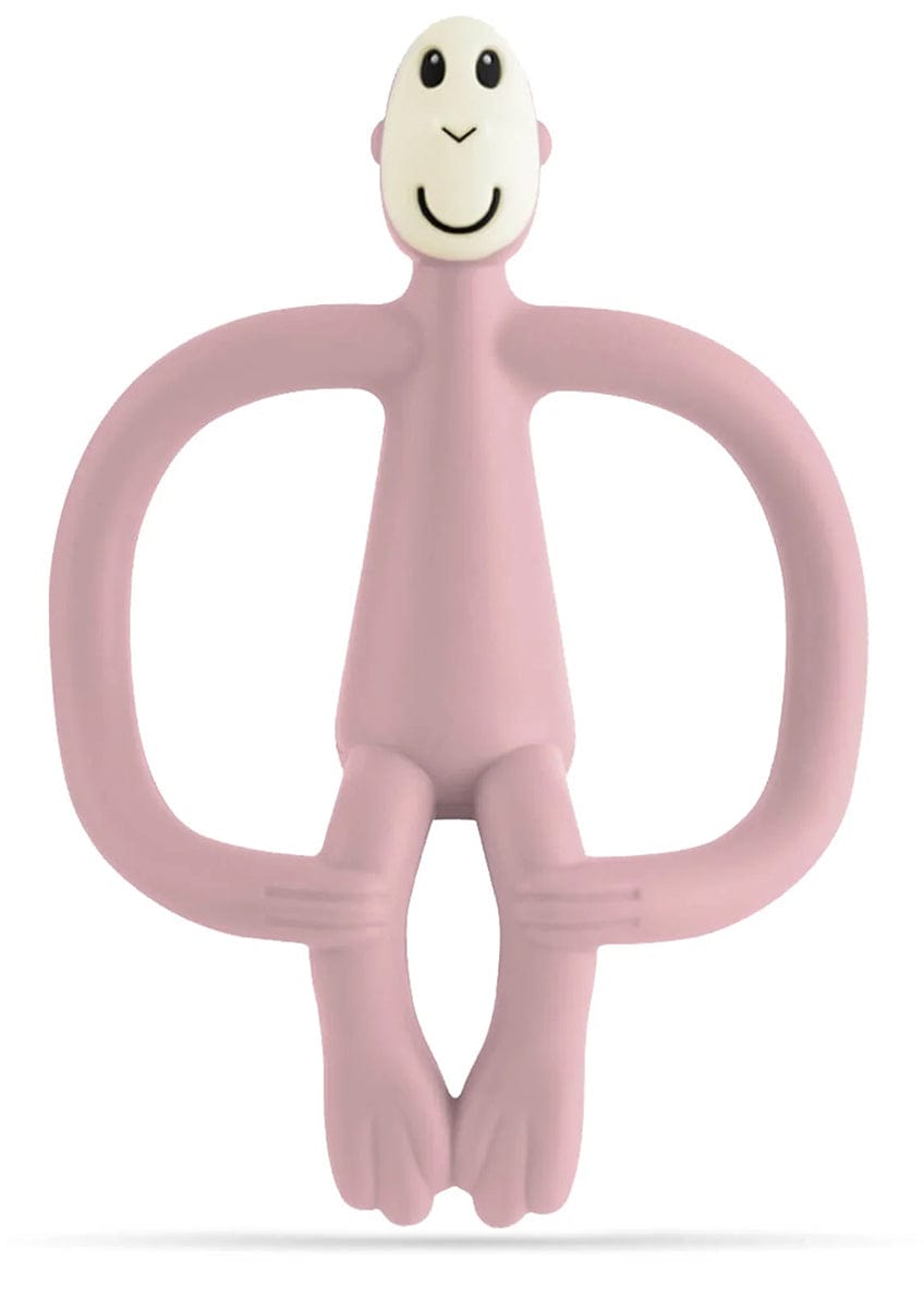 Matchstick Monkey Original Monkey Teething Toy - Dusty Pink - 19-10009