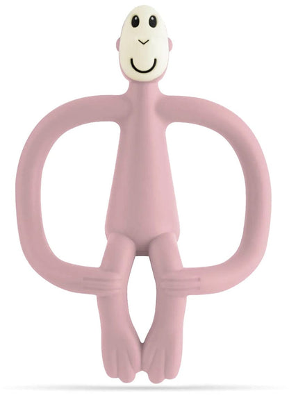 Matchstick Monkey Original Monkey Teething Toy - Dusty Pink - 19-10009