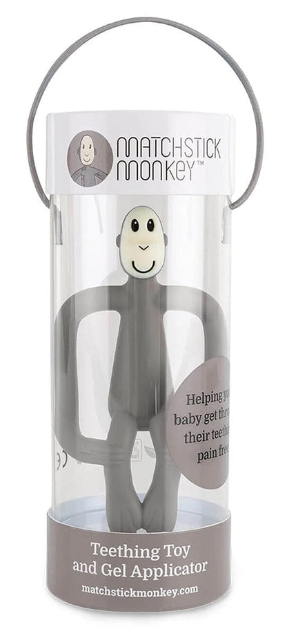 Matchstick Monkey Original Monkey Teething Toy - Gray - 19-10001