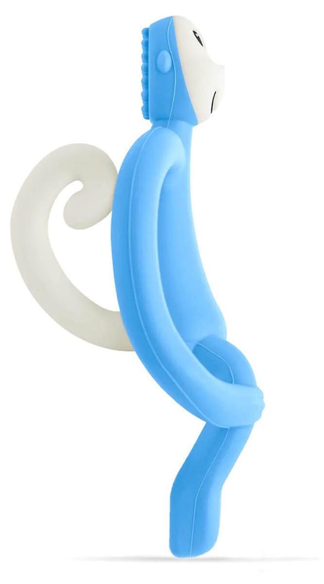 Matchstick Monkey Original Monkey Teething Toy - Light Blue - 19-10006