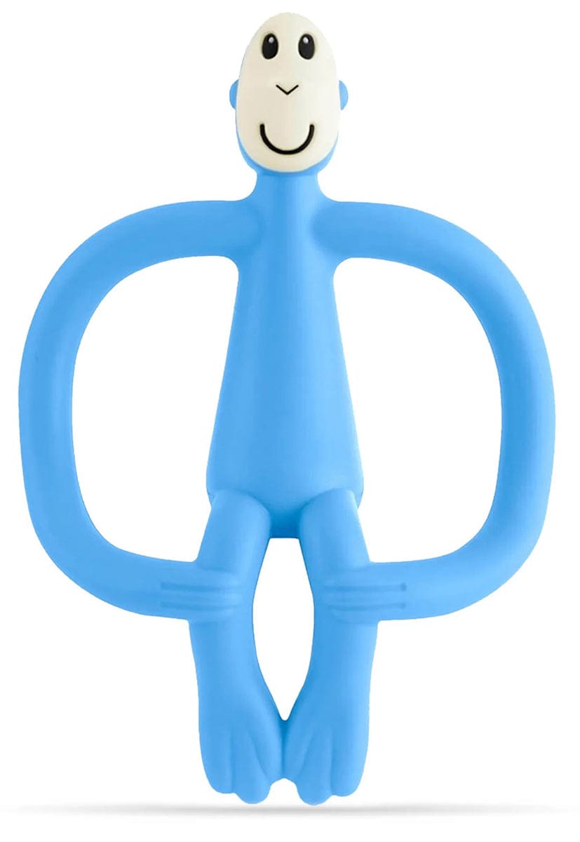 Matchstick Monkey Original Monkey Teething Toy - Light Blue - 19-10006
