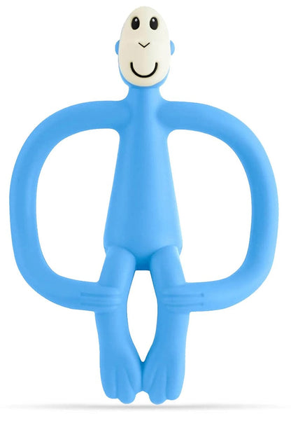 Matchstick Monkey Original Monkey Teething Toy - Light Blue - 19-10006