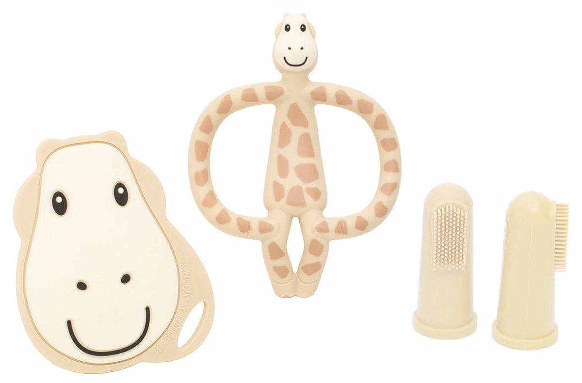 Matchstick Monkey Teething Starter Set - Gigi Giraffe - 19-16005